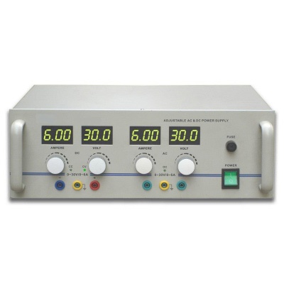 AC|DC-Netzgerät 0 - 30 V, 6A (230V, 50/60 Hz)