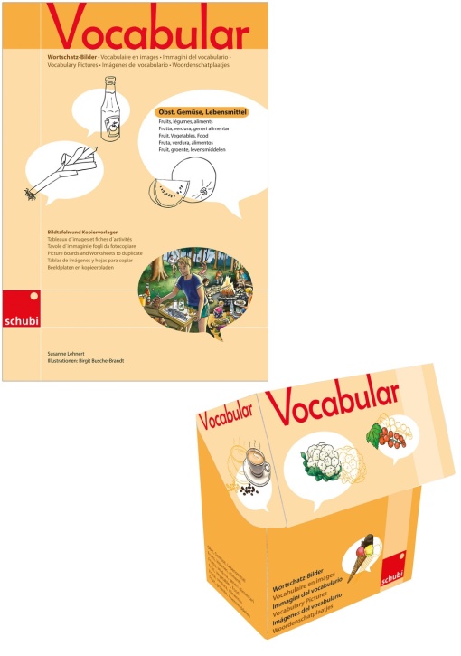 Vocabular Set - Obst, Gemüse, Lebensmittel