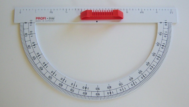 PROFI-linie - Winkelmesser 180°, 50 cm