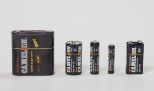 Batterie, einweg, Mignonzellen,  1,5 V, Satz (4)