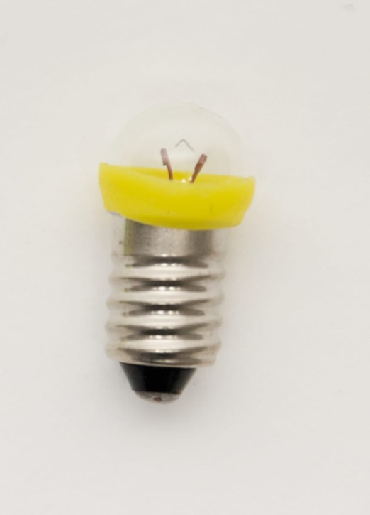 Glühlampen, E 10 / 4 V / 0,1 A, gelb, Satz (10 Stück)