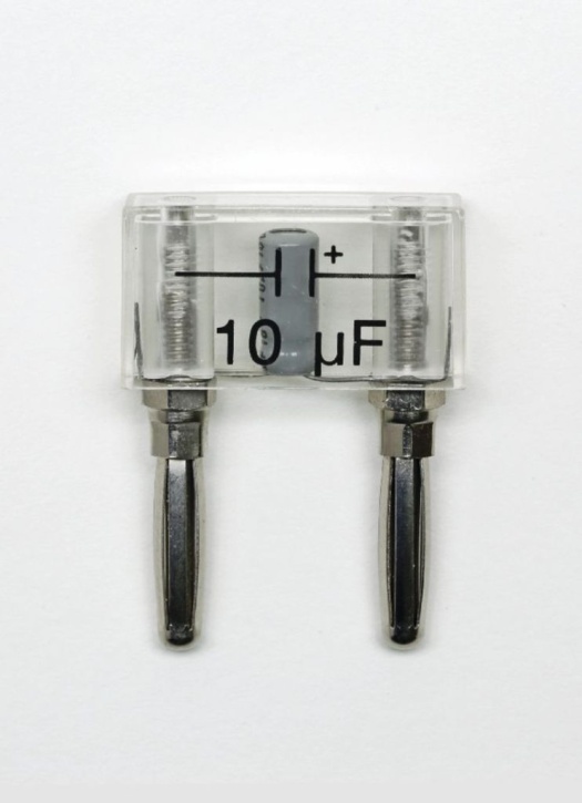 Elektrolytkondensator auf Steckelement, 10 µF/16 V