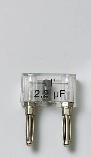 Kondensator auf Steckelement, 2,2 nF/25V