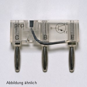 Transistor npn auf Steckelement