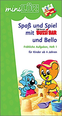 mini-Lük Heft Spaß und Spiel mit Bussi 1