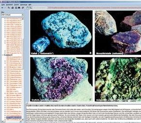 Die Struktur der Materie Teil II, Gesteins- und Mineralkunde, Interaktive CD-ROM