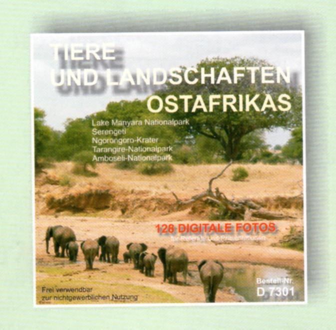 Foto-CD -Tiere und Landschaften Ostafrikas