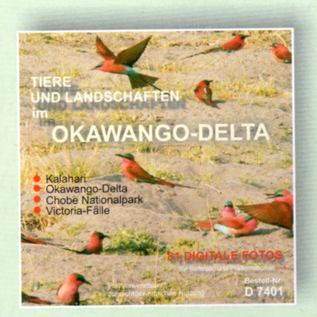 Foto-CD -Tiere und Landschaften im Okawango-Delta