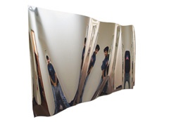 Flexible Spiegelfolie, klein ca.60x120 cm