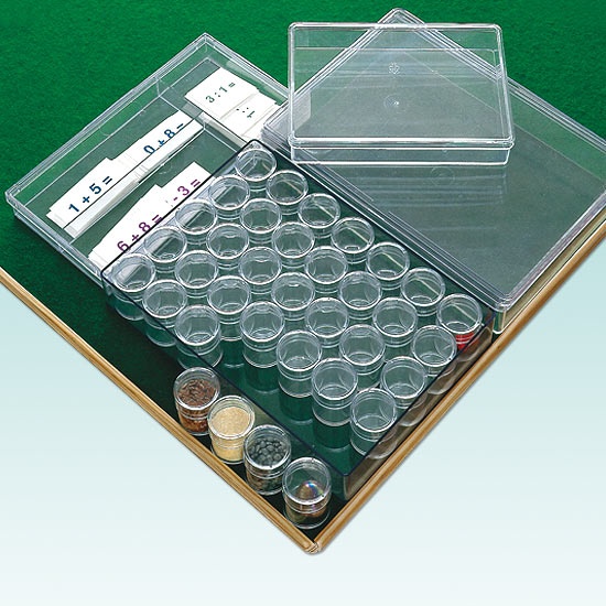Klarsichtdose, Kunststoffkasten DIN-A5, 4 cm hoch, im 6er Pack