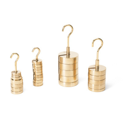 Laborschlitzmassen-Set Aus Verchromtem Stahl | 200g, 50g, 20g, 10g Gewichte Mit Aufbewahrungsbox