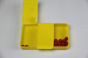 Split-Box für Schüler mit 20 roten Kugeln