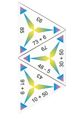 SCHUBITRIX Addition und Subtraktion bis 100