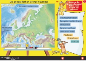 Interaktive Tafelbilder: Lerne Europa kennen