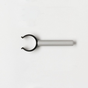 Halteclips an Stab 60 mm, Clip-Durchmesser 25 mm