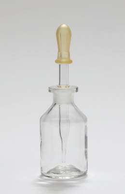 Pipettenflasche, Ausführung: Glasklar, Inhalt: 100 ml