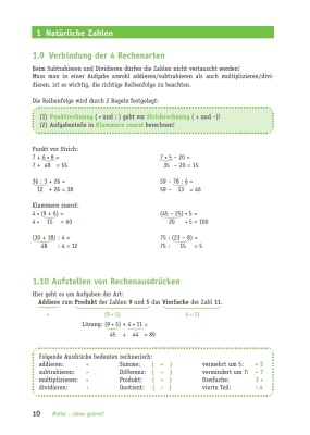 Mathe clever gelernt, Arbeitsheft