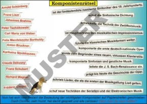 Transparentsatz Rätselspiele